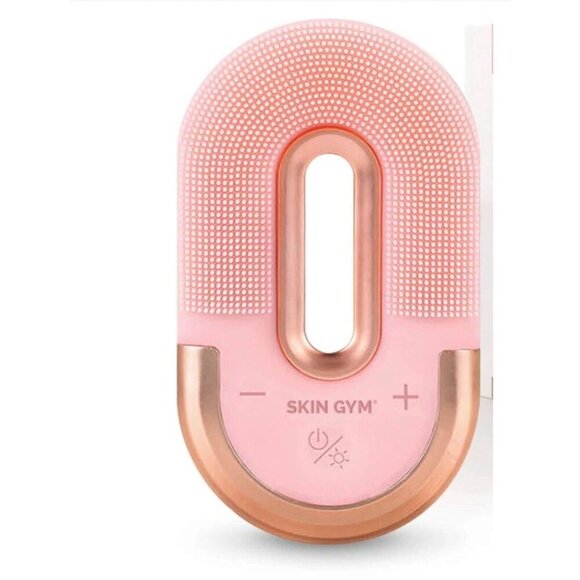 Skin Gym Vibrating Facial Cleansing Brush Soft Silicone Scrubber, Face MSRP $79 - Picture 3 of 6